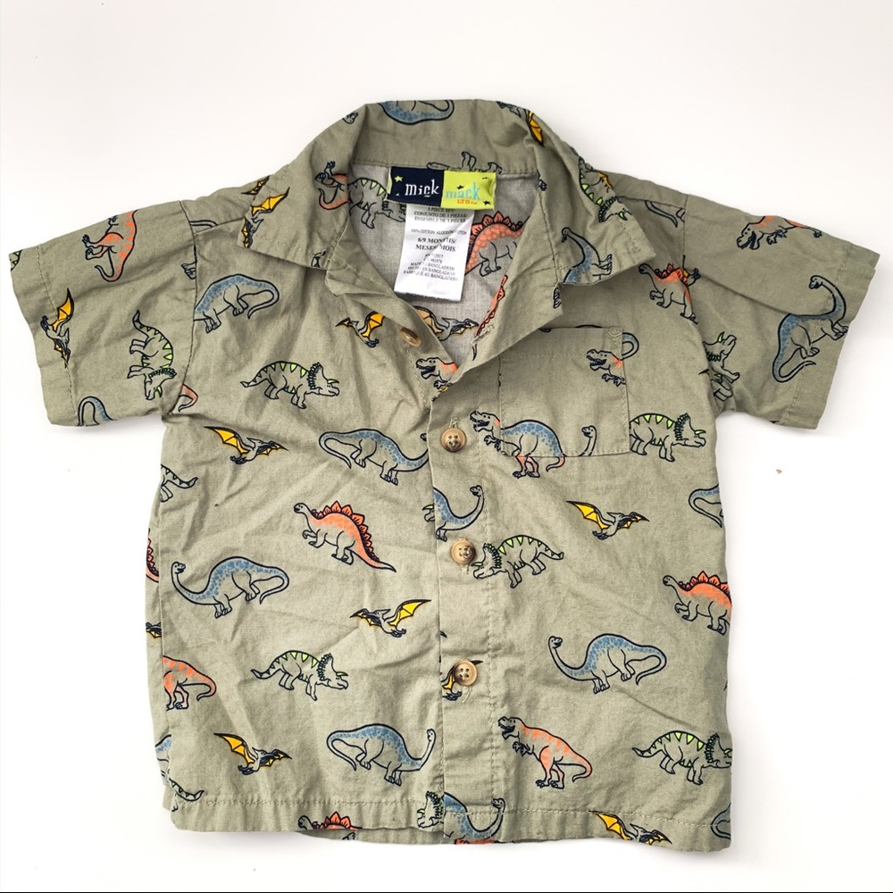 Dinosaur Button up shirt